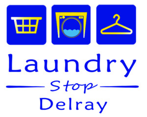 delray beach laundry stop logo