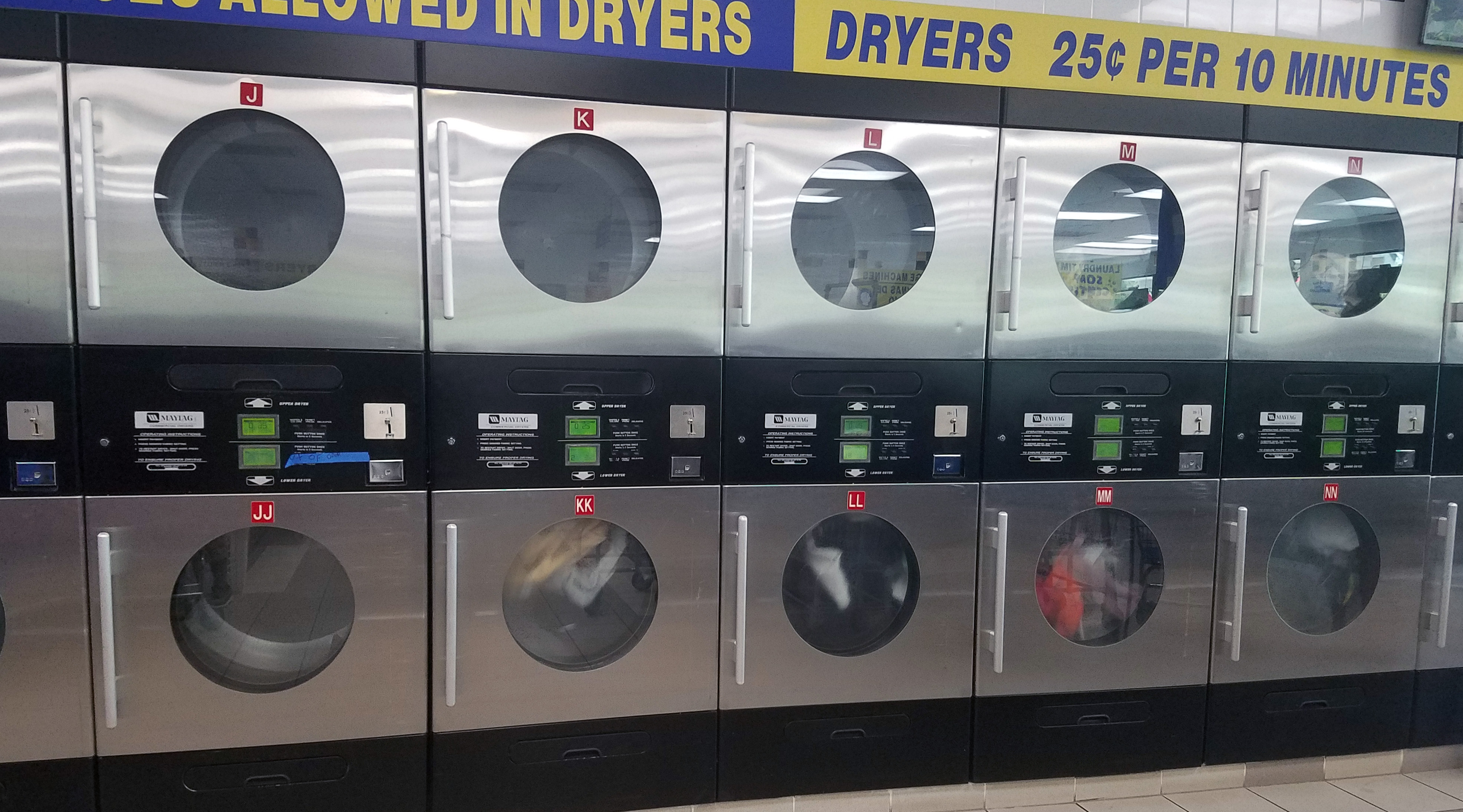greenacres laundromat jumbo dryers